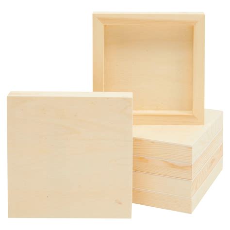 michaels wooden canvas box